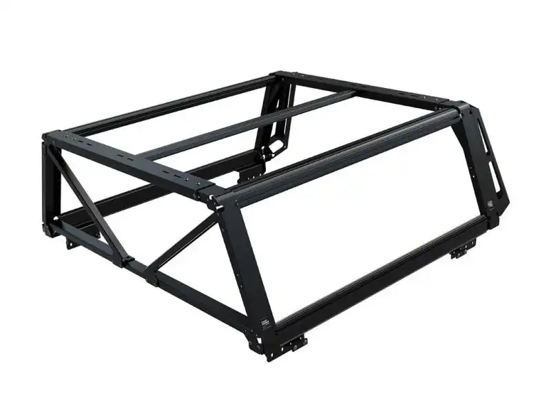 Sistema de caja Pro Jeep Gladiator (2019-actual) - Este resistente y ligero sistema de acero y aluminio se fija a la plataforma de carga de tu Jeep Gladiator, aumentando as enormemente tu capacidad de carga. Este sistema para caja Pro est diseado para acoplar varios accesorios a sus laterales o incluso una baca portaequipajes Front Runner. Estos incluyen paneles molle, cajas de almacenamiento o pistas de recuperacin. Con este sistema de transporte de carga podrs llevar todo el equipo que necesites para cualquier aventura.