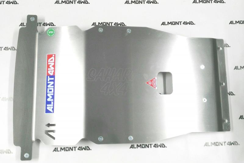 Pack Protectores Almont para Land Rover Discovery III/IV Frontal+cambio+deposito+Diferencial+Dep Air