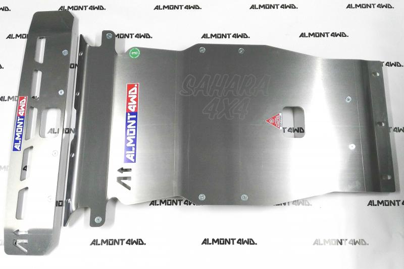 ALMONT 4WD Skid plates for Land Rover Discovery III/IV - Duraluminium H111 6mm or 8mm