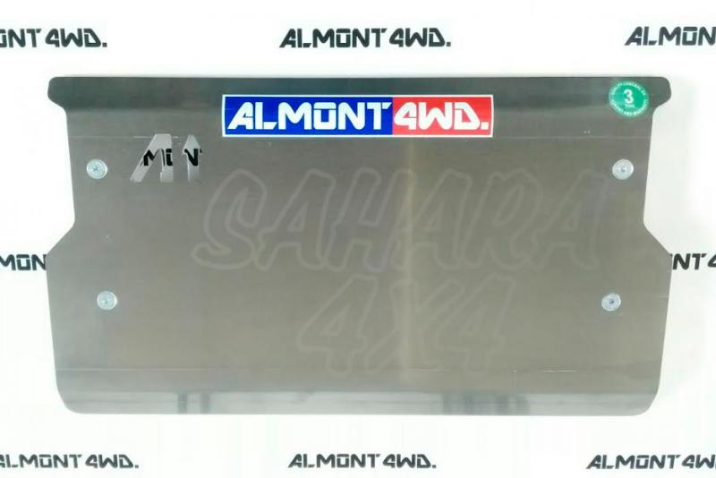 Pack Protectores Almont 4WD Land Cruiser HDJ80; Frontal+Cambio+Amortiguadores Traseros