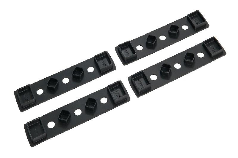 Quick Mount Fit Kit (RLT600 Rubber Base x 4) - This kit contains 4 rubber bases for use with the Rhino-Rack RLT600 leg.