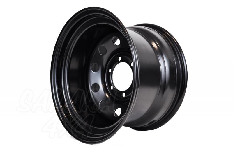 Steel Black Wheel 10x16 ET-44  6x139.7 ,