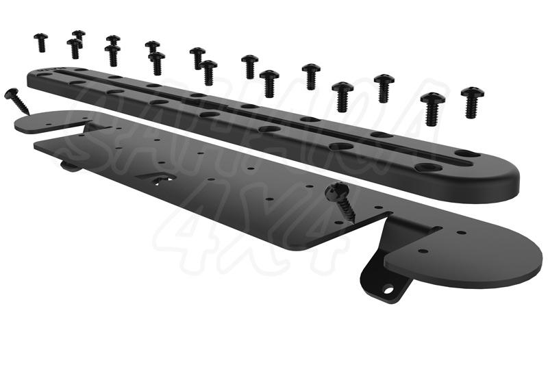 Rail Ram para salpicadero Jeep Wranlger JL/Gladiatro, RAM-DT-204-TRACK-A12U