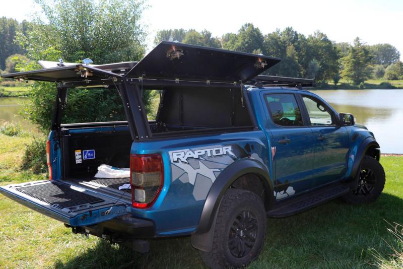 Hard Top Aluminio Rockalu para Ford Ranger Doble Cabina