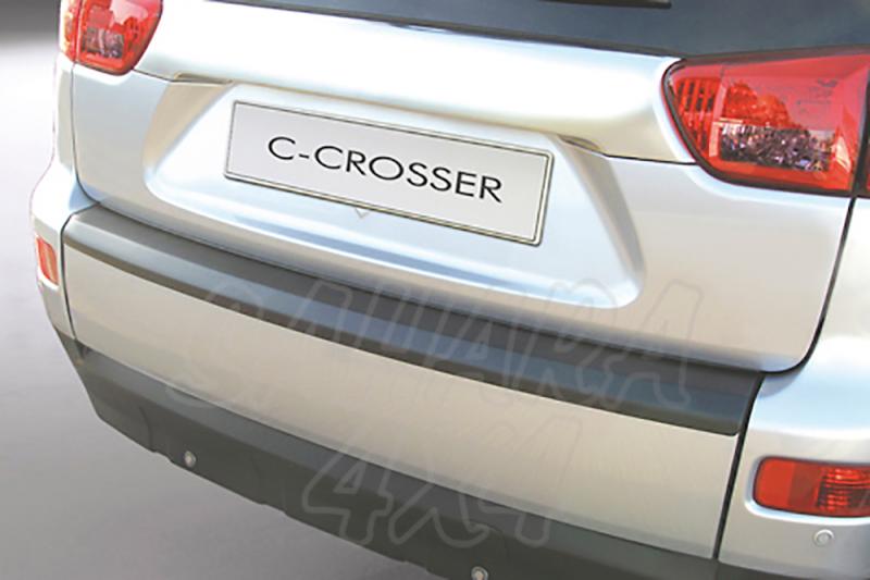 Rear Bumper Protector for Citroen C-Crosser 2007-2012 - The solution to protect the top of the rear bumper