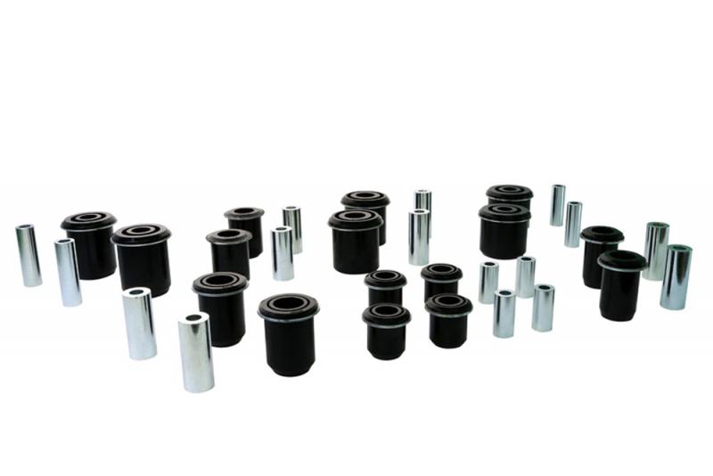 Essential kit front & rear vehicle Bushes kit Land Rover Discovery 3/4 RR Sport - Made of Polubush