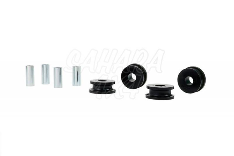 N08 Casquillos Poliurethano Nolathane Trapecio Delantero Inferior Trasero Nissan Terrano - Kit de 4 Casquillos. Tubo 46mm largo