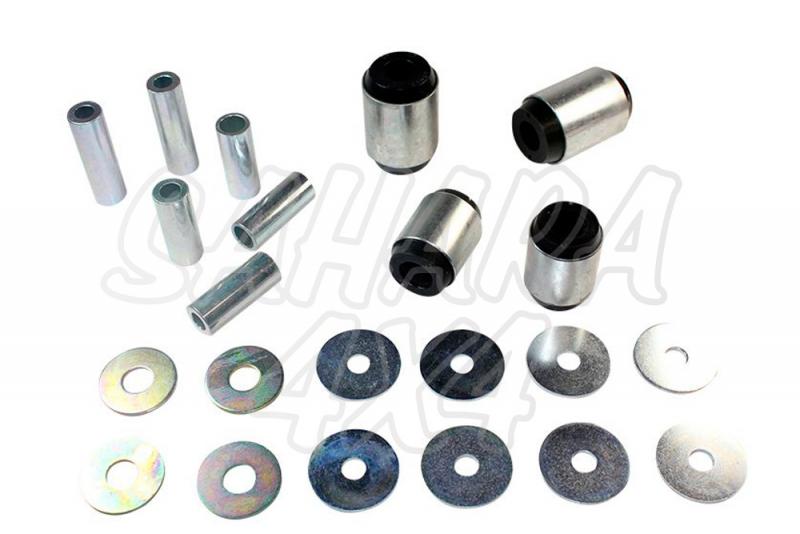 N02&03 Nolathane Front Control arm - lower inner front & rear bushing  KDJ120/12 - Kit of 4 bushes