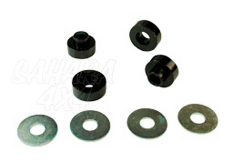 N05 Nolathane SHOCK ABSORBER - UPPER BUSHING - FRONT Land Cruiser HDJ200 - Kit of 4 bushes