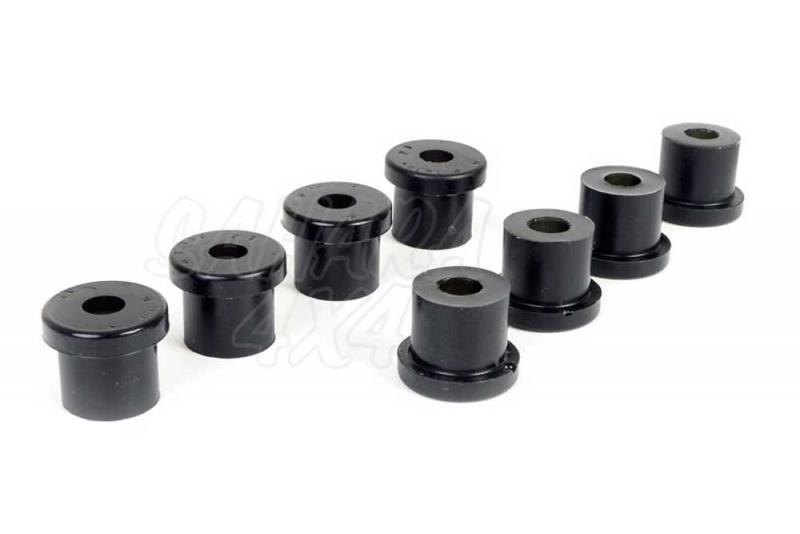 N11&12 Nolathane Rear Spring - eye rear & shackle bushing Samurai SJ - Kit of 8 bushes