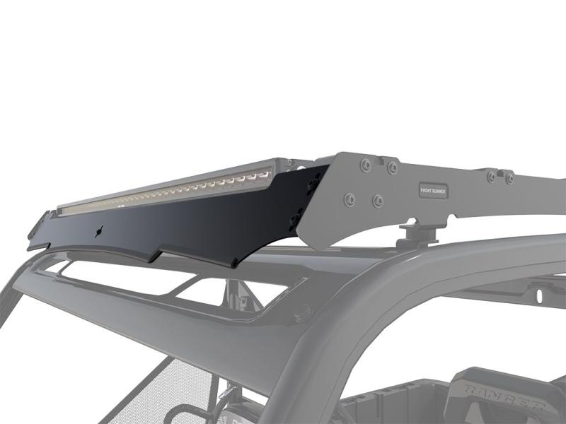 Deflector de viento para baca Slimsport compatible con barra led 40- Polaris Ranger UTV 2018-