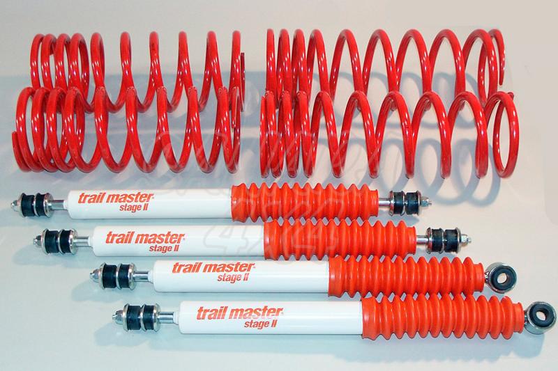 Trail Master Complete Kit  Range/Discovery , HDuty +1 cm