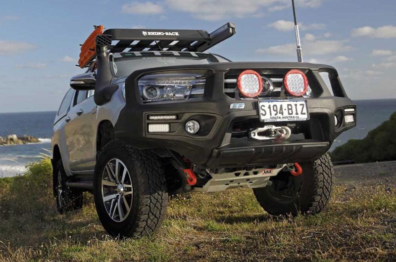 Smart Bar Front Bumper (Rubber) for Toyota Hilux 2015+
