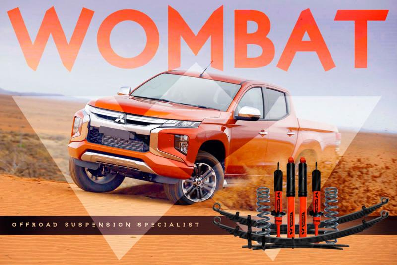 Kit suspension + 40 mm Wombat Fiat Fullback [2016-] - Kit completo + 40 MM