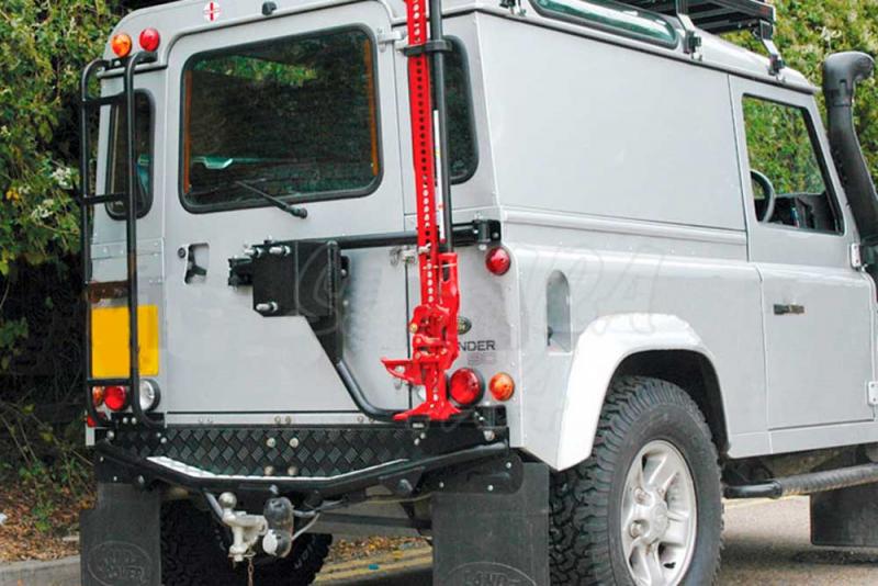 Rear Wheel Carrier with Hi-Lift Mount for Defender 