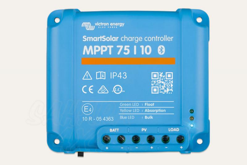 Smartsolar  MPPT 75/10 (12/24V-10A) Victron Energy  - Controladores de carga 75V 10A