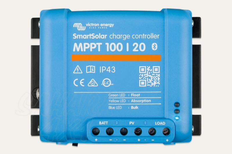 Smartsolar MPPT 100/20 HASTA 48V Victron Energy  - Controladores de carga 100V 15A