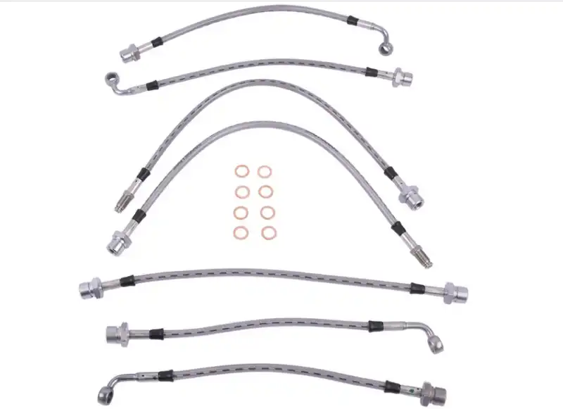 Latiguillos metálicos +0cm para Toyota Land Cruiser 80/105