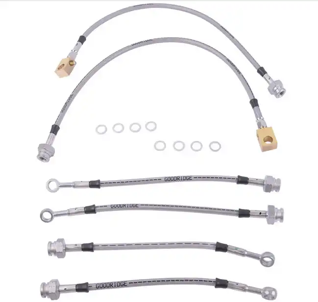 Metallic brake line +5cm for Nissan Patrol GR Y60