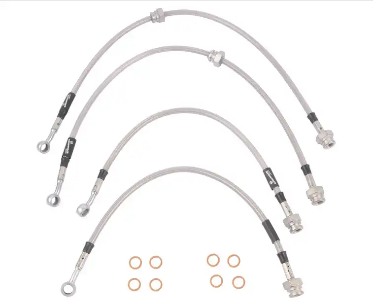 Metallic brake line +5cm for Land Rover Discovery 2
