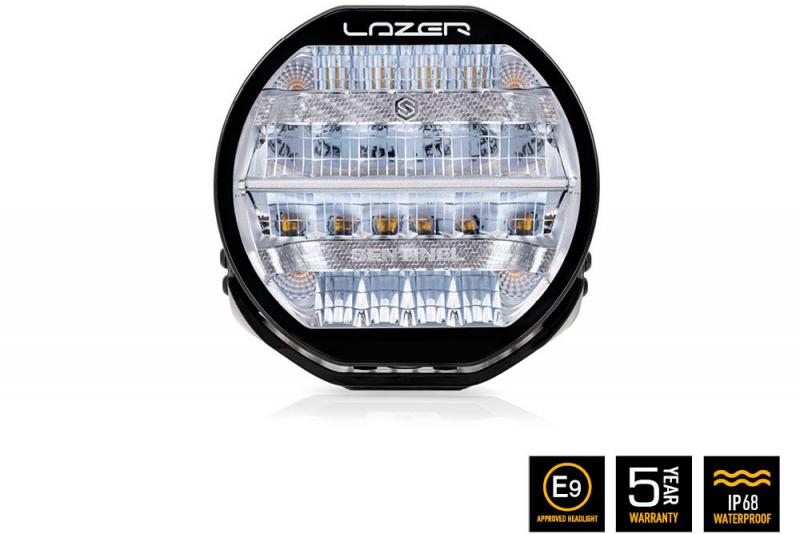 Faro Lazer LED Sentinel Cromado (con luz posicion)  - Precio por unidad , 20 Puntos de Luz 9520 Lumens