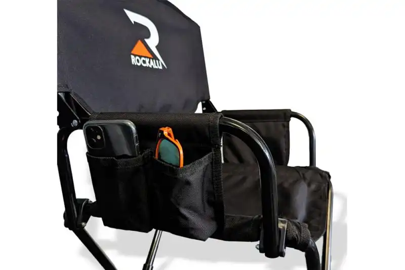 Silla Plegable Nomad by ROCKALU - El diseo telescpico de la silla permite que se pliegue en una unidad extremadamente compacta que es fcil de almacenar y transportar.