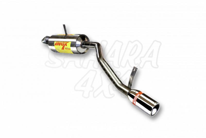 Escape trasero homologable para Suzuki SJ410