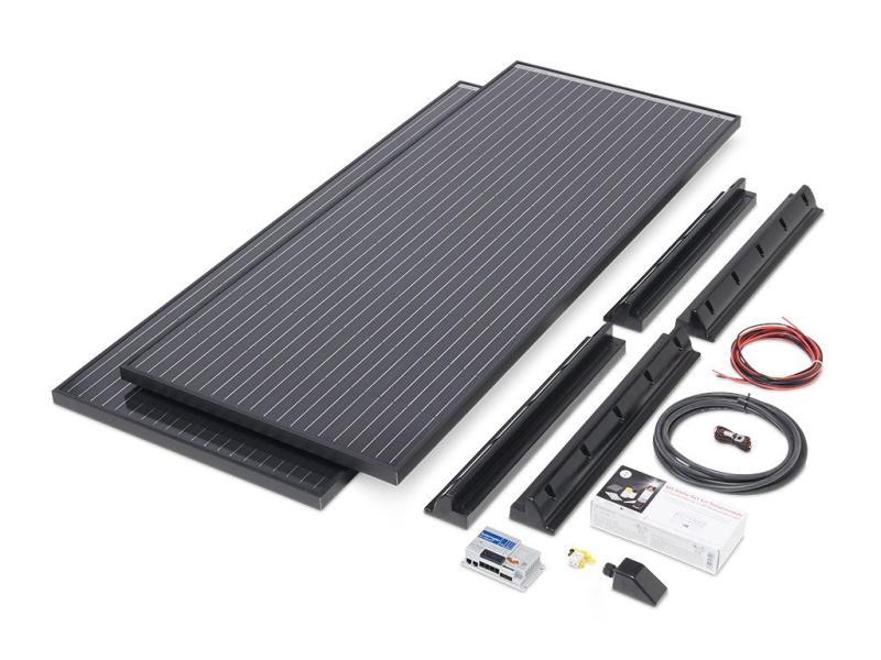 Kit placa solar Dometic Bttner MT 420-2 - Este sistema completo POWER LINE funciona con dos mdulos de cristal de 210 vatios. 2 x 40 clulas de alto rendimiento en combinacin con un acristalamiento frontal especial garantizan un rendimiento mximo en una superficie mnima.