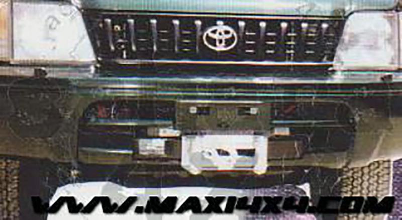 Specific Winch Mount for original bumper for Toyota Land Cruiser KZJ 90-95  - SpecificWinch Mount for original bumper for Toyota Land Cruiser KZJ 90-95 