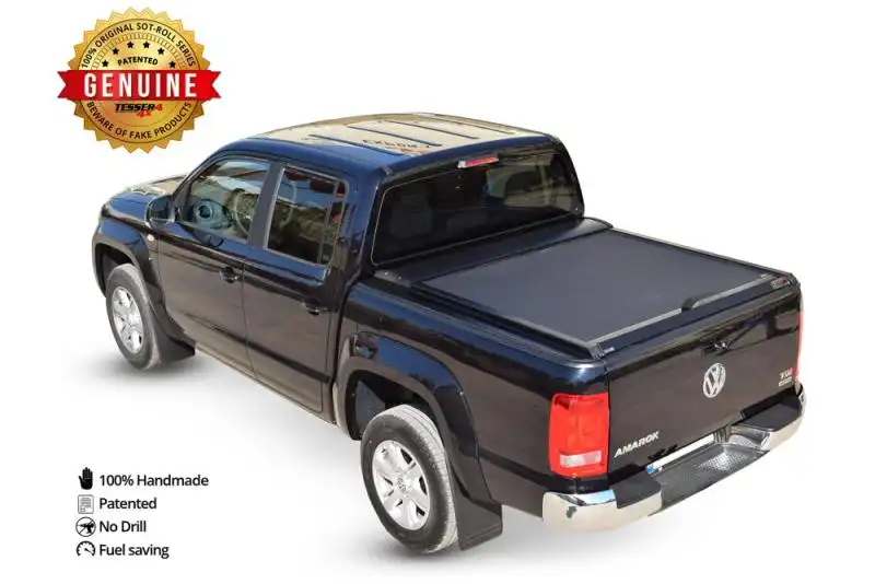 Roller cover aluminium compatible with Adventure rollbar for Volkswagen Amarok 2010-