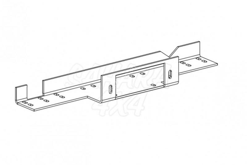 Hidden winch mounting plate - Isuzu D-Max (2012 - 2017)