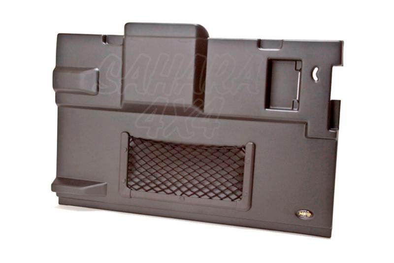 Embellecedor puerta trasera de Land rover Defender - Valido para coches fabricados antes del 2002, Disponible en color negro o gris 