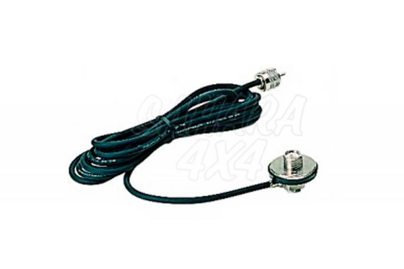 Compre Antena De Radio Para Coche Con Base Magnética Para Camiones Antena De  Fibra De Vidrio Al Aire Libre Antena De Radio Cb 1,5: y Antena De Radio Para  El Coche de