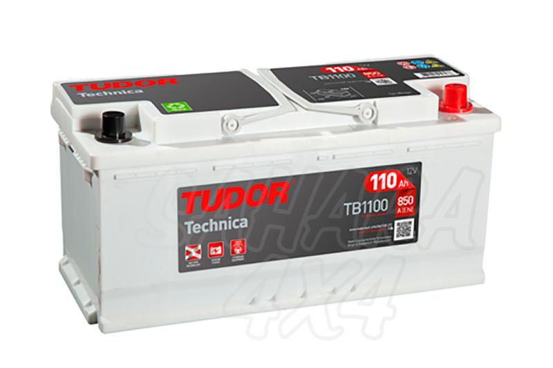 Bateria TUDOR Technica TB1100 110 AH , Positivo Derecha