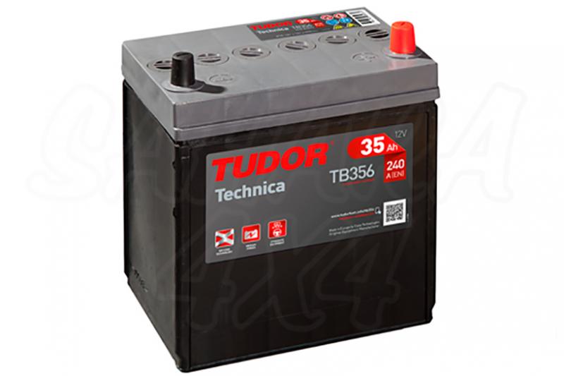 Bateria TUDOR Technica TB356 35 AH , Positivo Derecha - LONGITUD: 187 MM ANCHO: 127 MM ALTURA: 220 MM