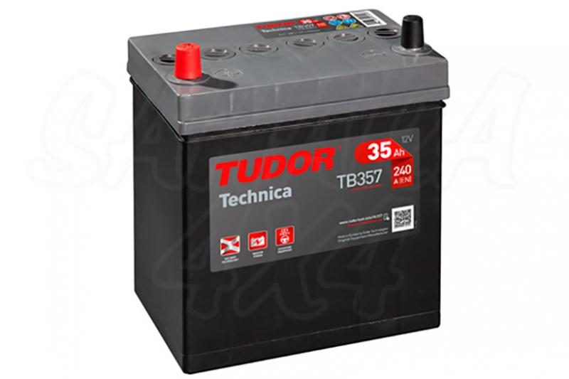 Bateria TUDOR Technica TB357 35 AH , Positivo Izquierda - LONGITUD: 187 MM ANCHO: 127 MM ALTURA: 220 MM