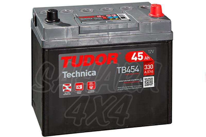 Bateria TUDOR Technica TB454 45 AH , Positivo Derecha - LONGITUD: 237 MM ANCHO: 127 MM ALTURA: 227 MM