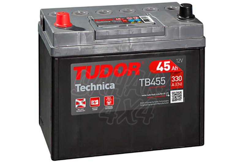 Bateria TUDOR Technica TB455 45 AH , Positivo Izquierda - LONGITUD: 237 MM ANCHO: 127 MM ALTURA: 227 MM