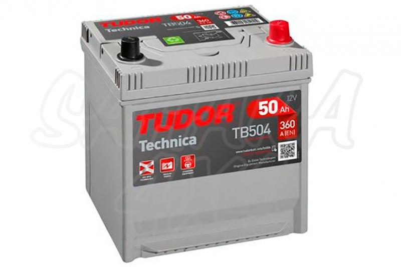 TUDOR Technica Battery TB504 50 AH, RIGHT +