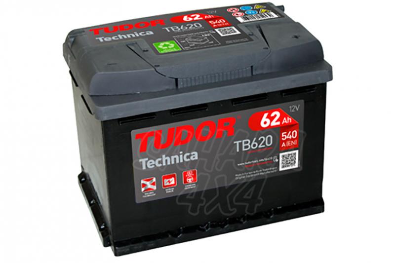 Bateria TUDOR Technica TB620 62 AH , Positivo Derecha