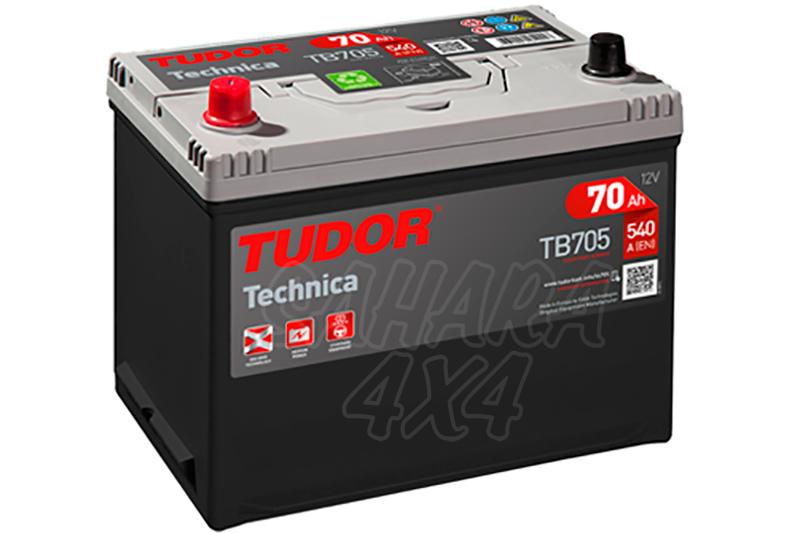 Bateria TUDOR Technica TB705 70 AH , Positivo Izquierda