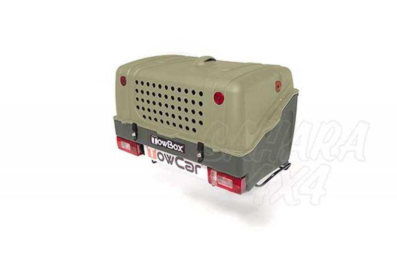 Dog carriers TowBox V1 - Closed large chest in plastic material suitable for dogs carry.