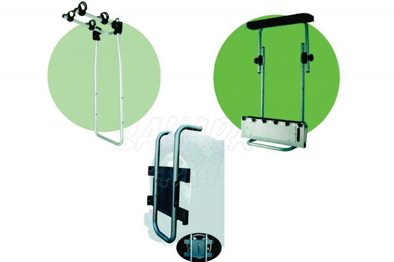 Porta Bicis/Sky para rueda trasera, configurable