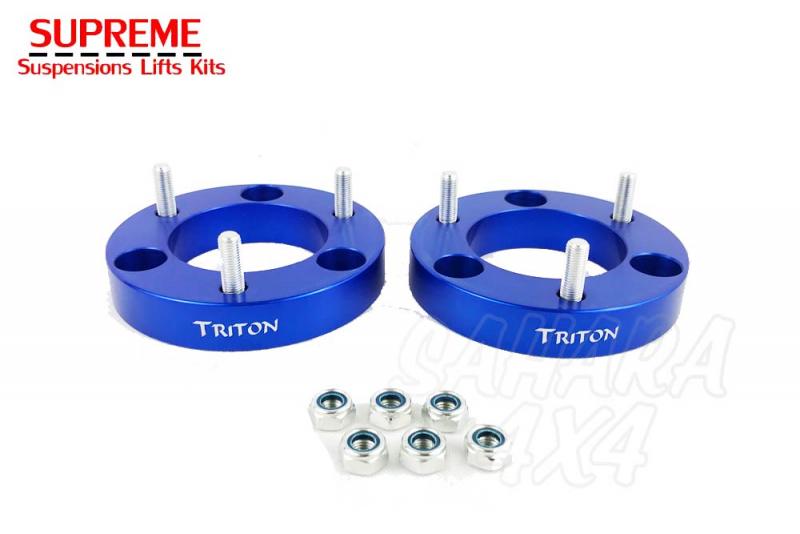 Font lift spacers 1