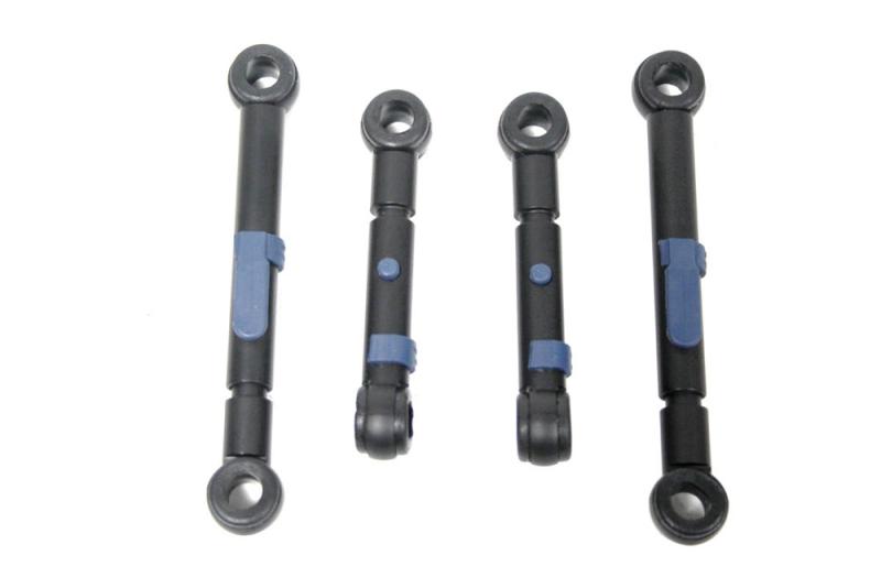 Fully adjustable suspension lift rod kit 