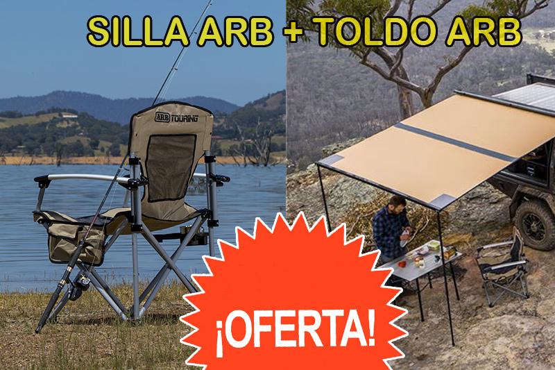 Toldo ALUMINIO ARB + SILLA ARB - Oferta silla arb gratis