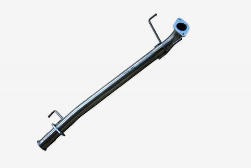 Tecinox Intermedio sin silenciador para KDJ155 (chasis corto) con filtro de partculas  - Fabricados en acero inoxidable