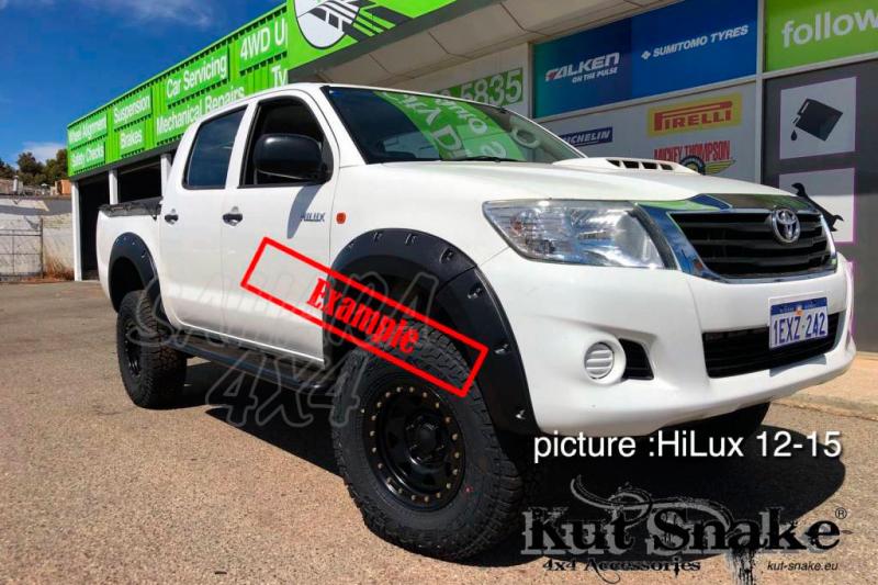 Aletines +50mm para Toyota Hilux Vigo (2005-2012)