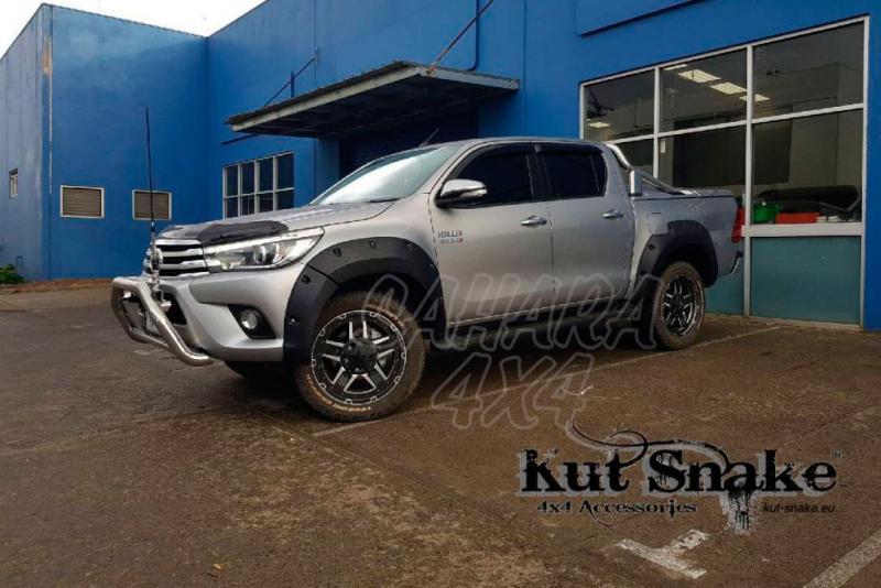  Fender Flares for Toyota HiLux (Revo) - 2015 till 2019 - 75mm wide