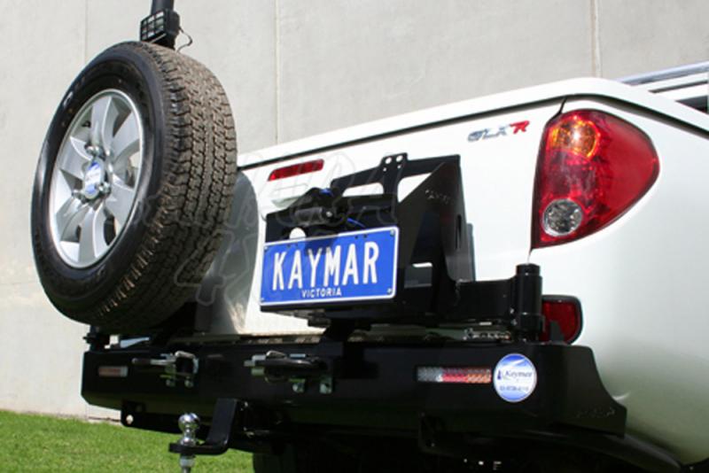 Parachoques Trasero Kaymar L-200 desde 06 Caja Corta